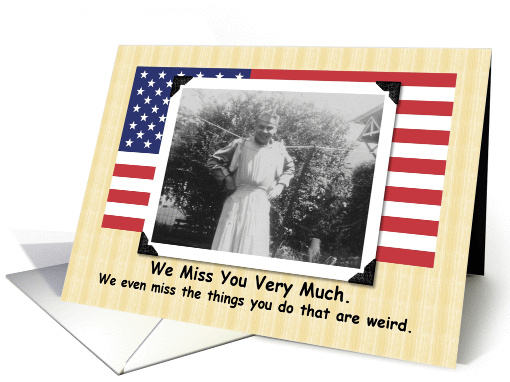 Proud of our Troops card (204656)