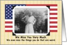 Proud of our Troops card