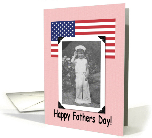 Fathers Day troops card (204720)