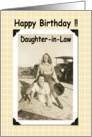 Happy Birthday Daughter in law card