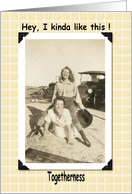 Togetherness card