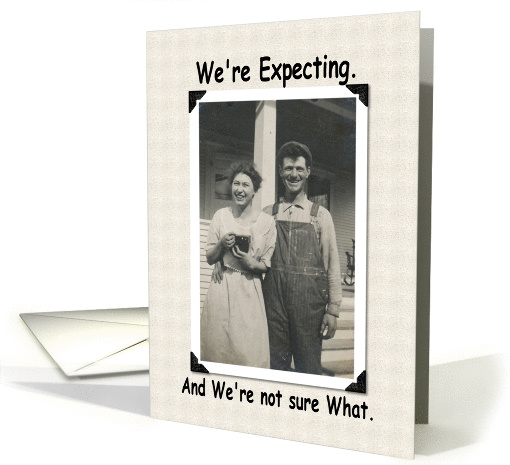 We're Expecting! card (207555)