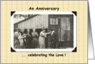 Lesbian Anniversary Invite card