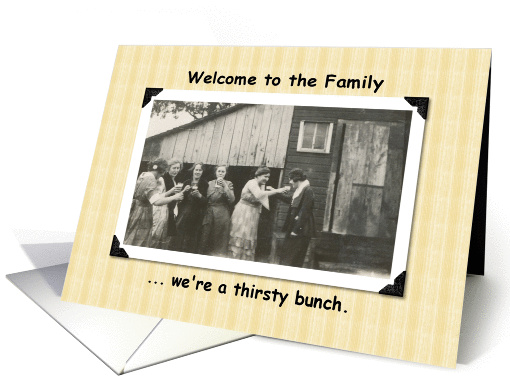 Welcome to the Family card (207641)
