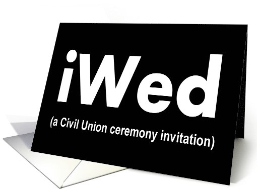 Civil Union Celebration card (207643)