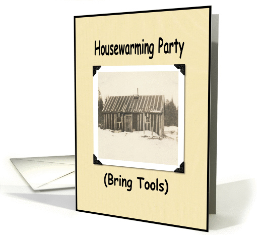 HouseWarming Invite - Funny card (208294)