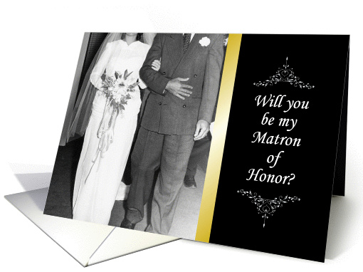 Will you be my Matron of Honor? card (208704)
