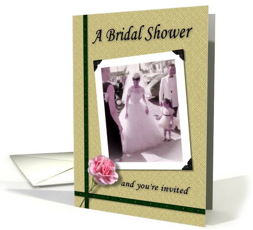 Bridal Shower Party Invitation card (209404)