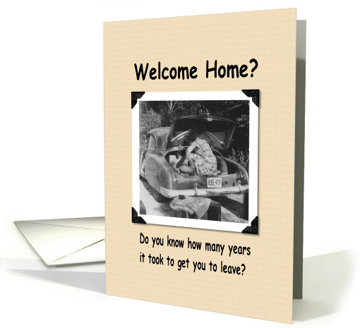 Welcome Home - Perhaps card (209740)