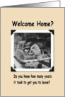 Welcome Home - Perhaps card