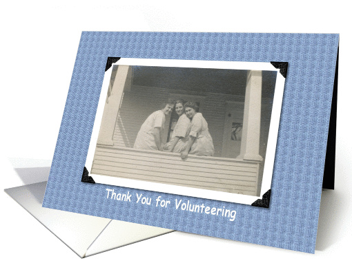 Volunteering Thank You card (209846)