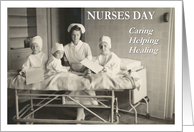 Nurses Thank You from Staff card