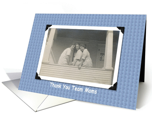 Team Moms Thank You card (209856)