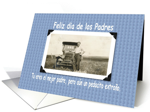 Happy Father Day - Spanish card (210080)