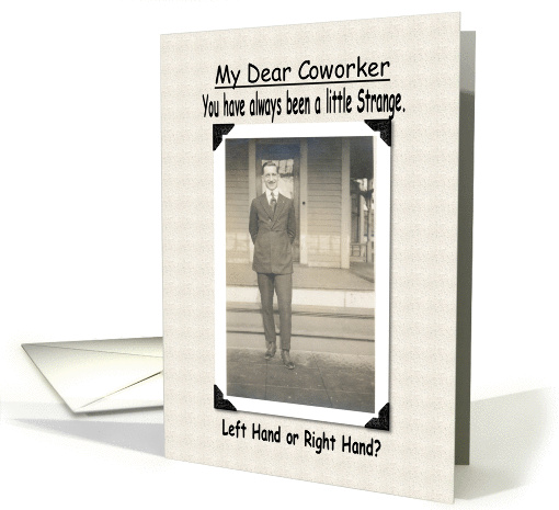 Happy Birthday - Coworker card (210967)