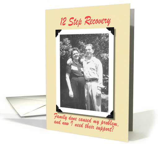 12 Step Recovery card (213629)