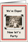 Elopement Party card