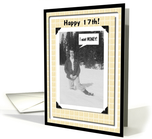 Happy 17th birthday card (219683)