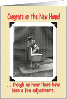 New Home Congratulations card