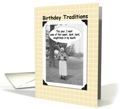 Granny Birthday Fantasy card (219805)