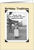Granny Birthday Fantasy card