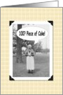 100th Birthday - Funny card