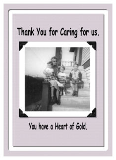 Thank You for Caring...