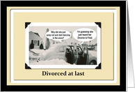 Divorced at last