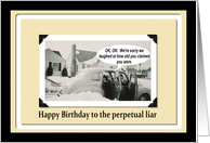 Happy Birthday - Funny card