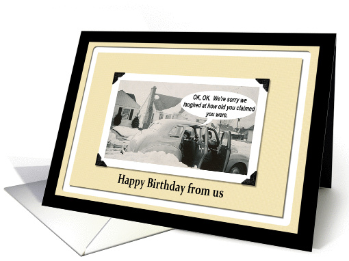 Happy Birthday from Group card (220555)