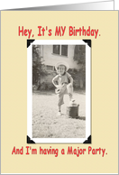 Birthday Invitation card