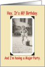 Birthday Invitation card