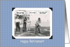 Happy Retirement Wishes- Funny card