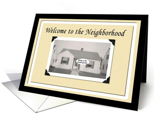 Welcome to the Neighborhood card (224947)