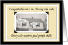 House Sold Congrats card