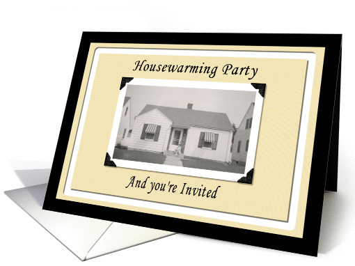 Housewarming Party card (225243)