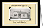 Housewarming Party card