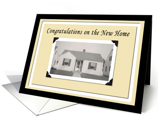 New Home Congratulations card (225251)