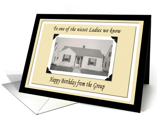 Friend Birthday from Group card (225261)