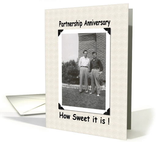Gay Anniversary card (237146)