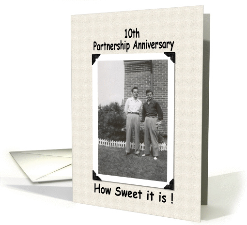 Gay Anniversary - 10th card (237154)