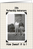 Gay Anniversary - 15th card