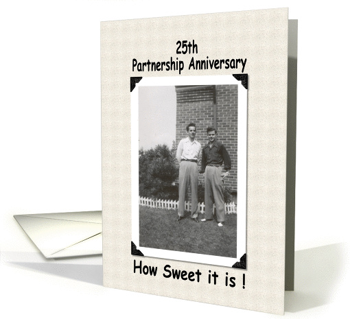 Gay Anniversary - 25th card (237162)