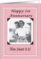 Lesbian Anniversary - 1st card