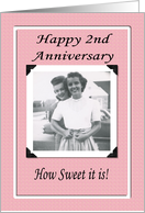 Lesbian Anniversary - 2nd card