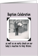 Baptism Check card
