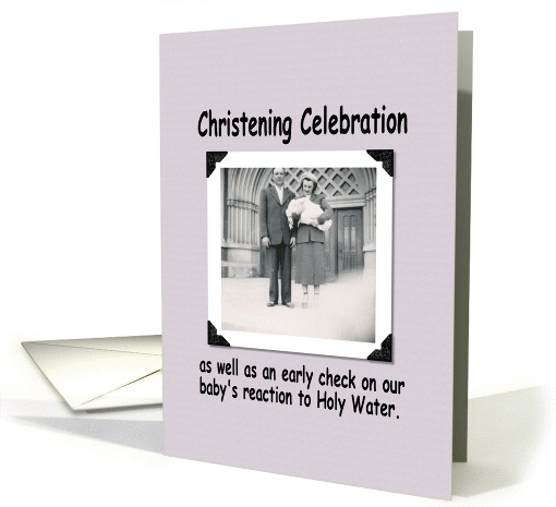 Christening Check card (237528)