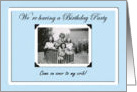 Birthday Party Invite card
