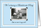 Bachelorette Party Invite card