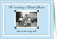 Bridal Shower Party Invite card